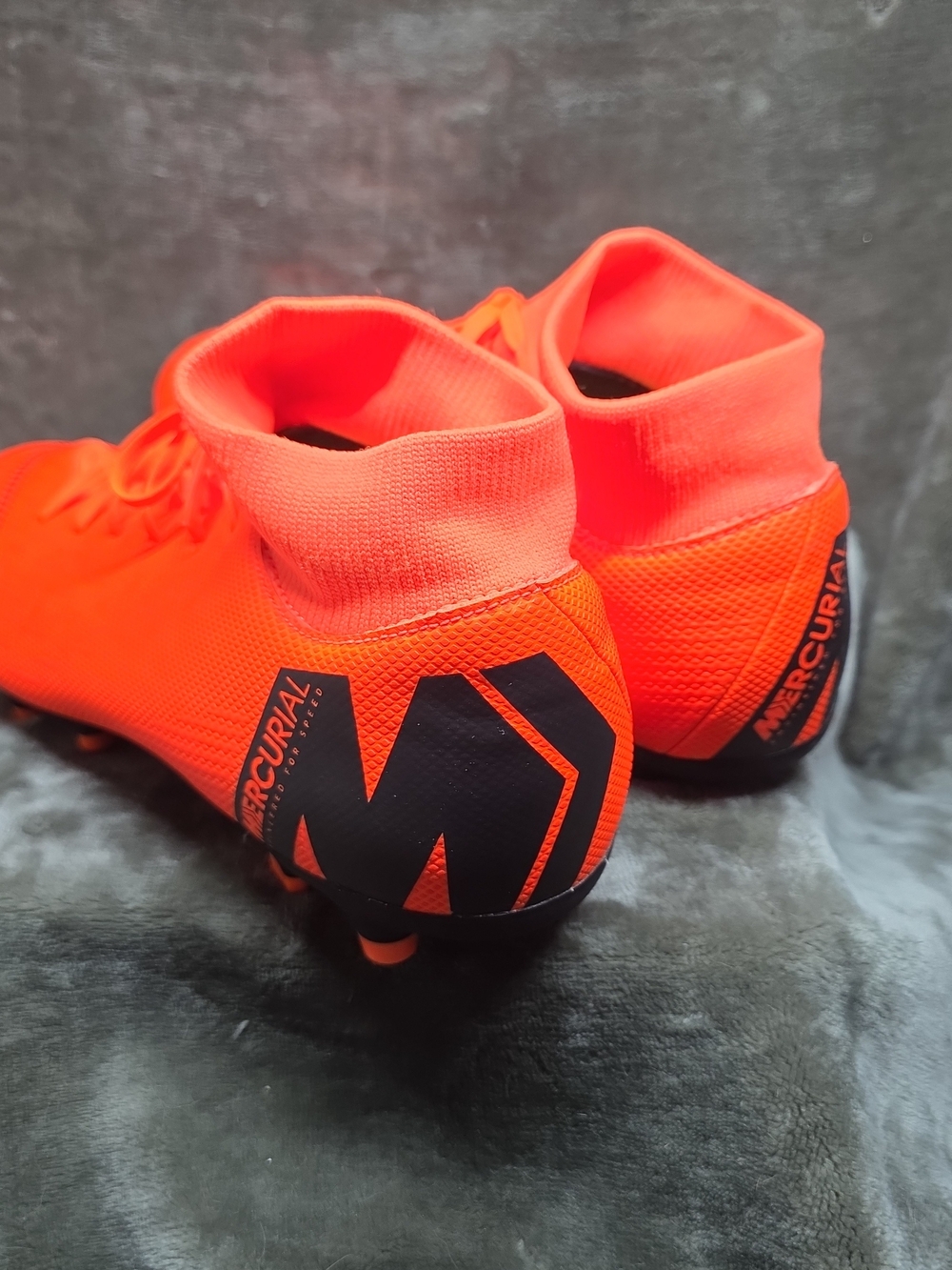 Nike Mercurial Superfly VI Pro FG Orange Soccer Cleats Size 11 - Picture 7 of 7